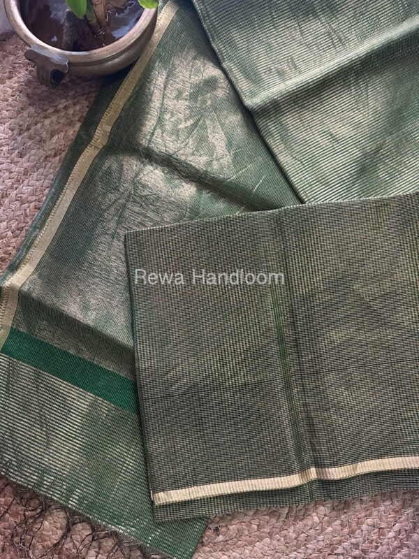 Maheshwari Lavender Tissue Silk Saree TCB0023